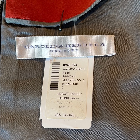 Carolina Herrera Sheath Dress size 2 - Picture 6 of 9